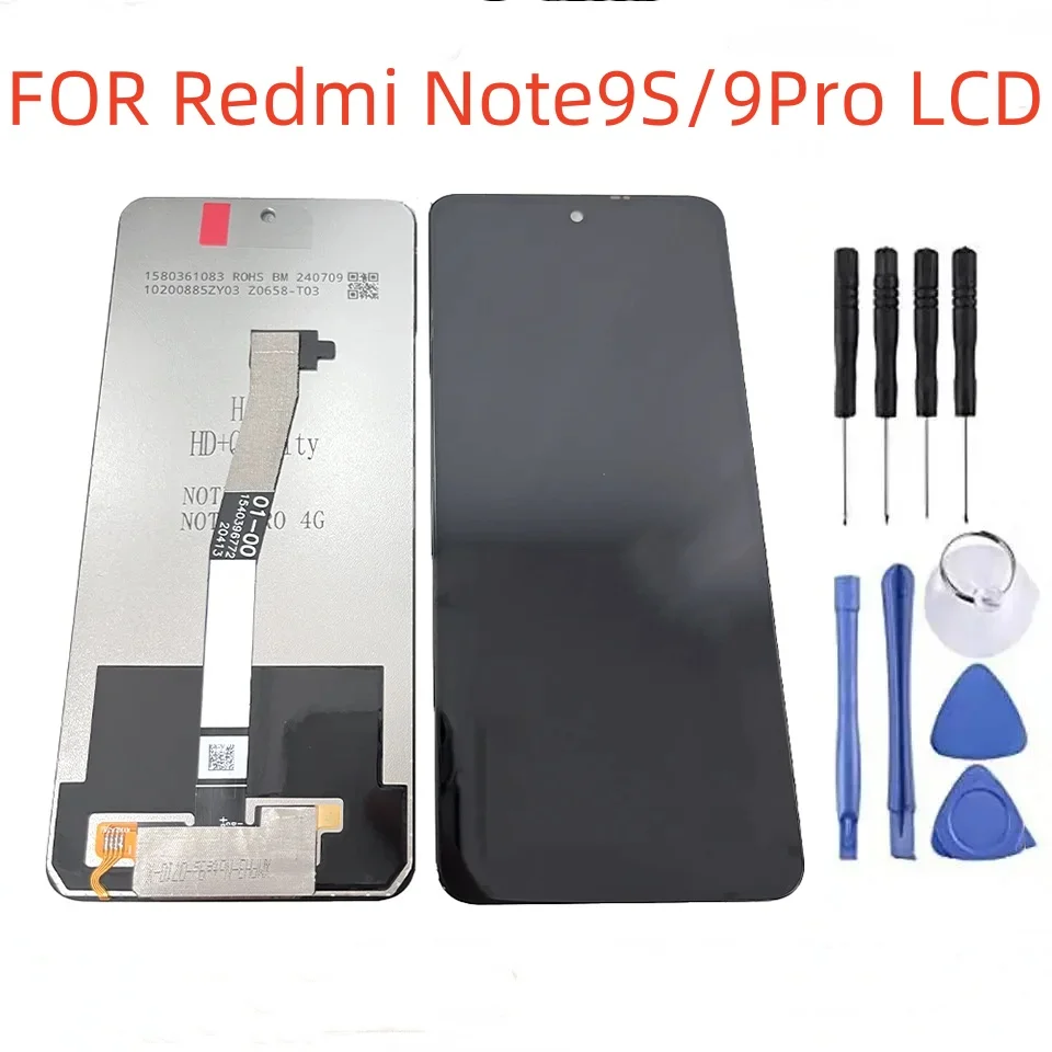 

For Xiaomi Redmi Note 9 9t 9Pro LCD Display Touch Screen Digitizer For Redmi Note9 9t 9S 9Pro Display Replacement Parts