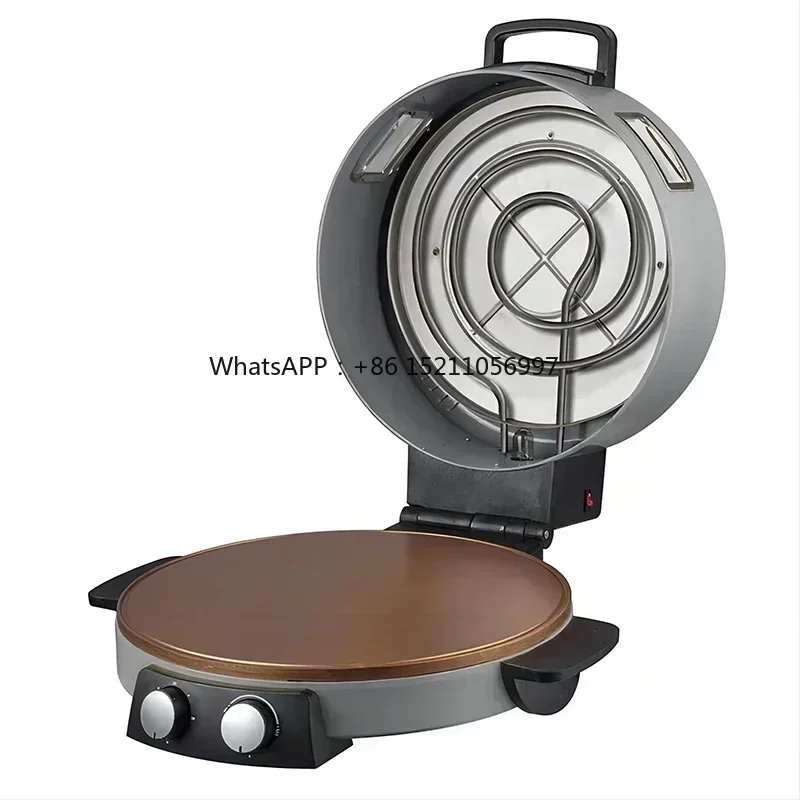 Automatic 40 cm  Electric Pizza Maker Machine Factory  Commercial Homeuse Adjustable Temperature Pizza Oven