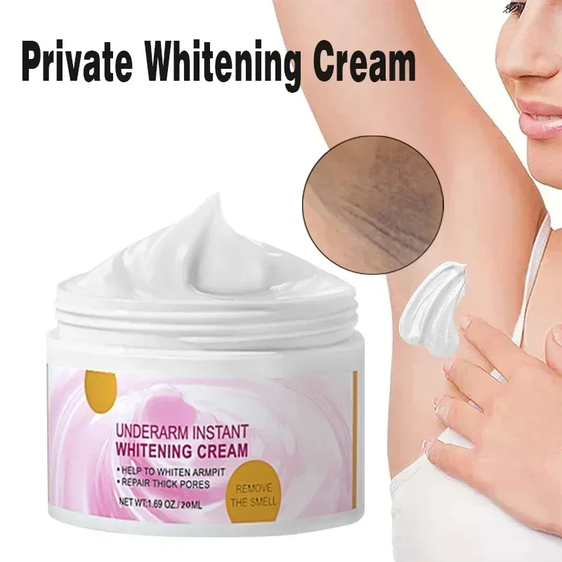 

Body Whitening Cream Underarm Legs Knee Elbow Armpit Bleaching Cream Improve Dull Remove Dark Spots Melanin Brighten Skin Care