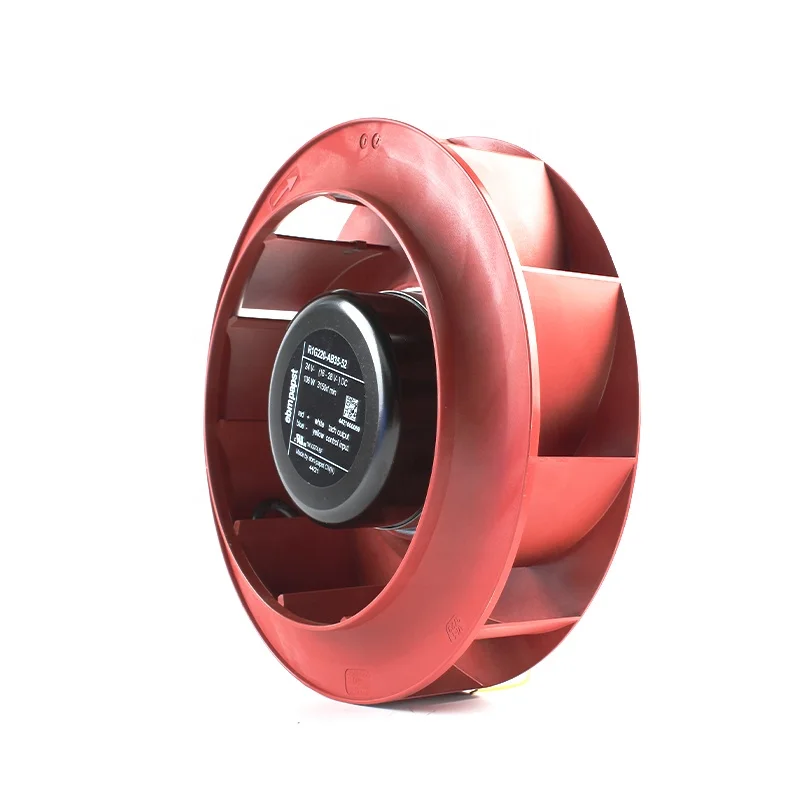 В наличии 220 мм постоянного тока 24 В 106 Вт Стандартный центробежный охлаждающий вентилятор для шкафа