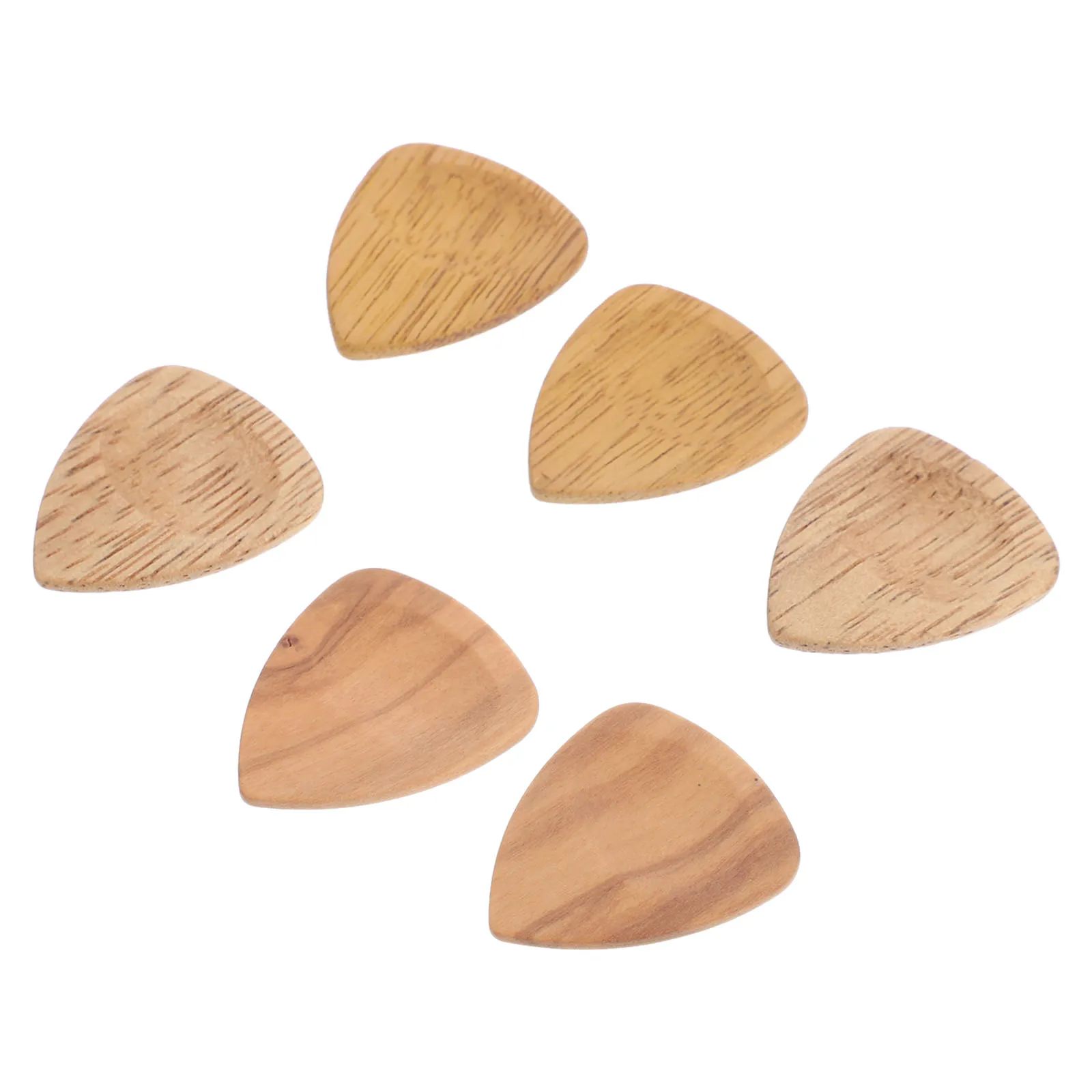 

6 Packs Acoustic Electric Medium Guitar Picks Bass Bass Guitar Picks Ukulele Durable Prime Material Random Color