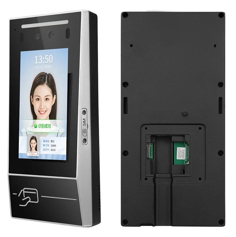 Wireless  4G Touch Screen 125khz RFID Face Recognition Access Control Reader Face Recognition Terminal