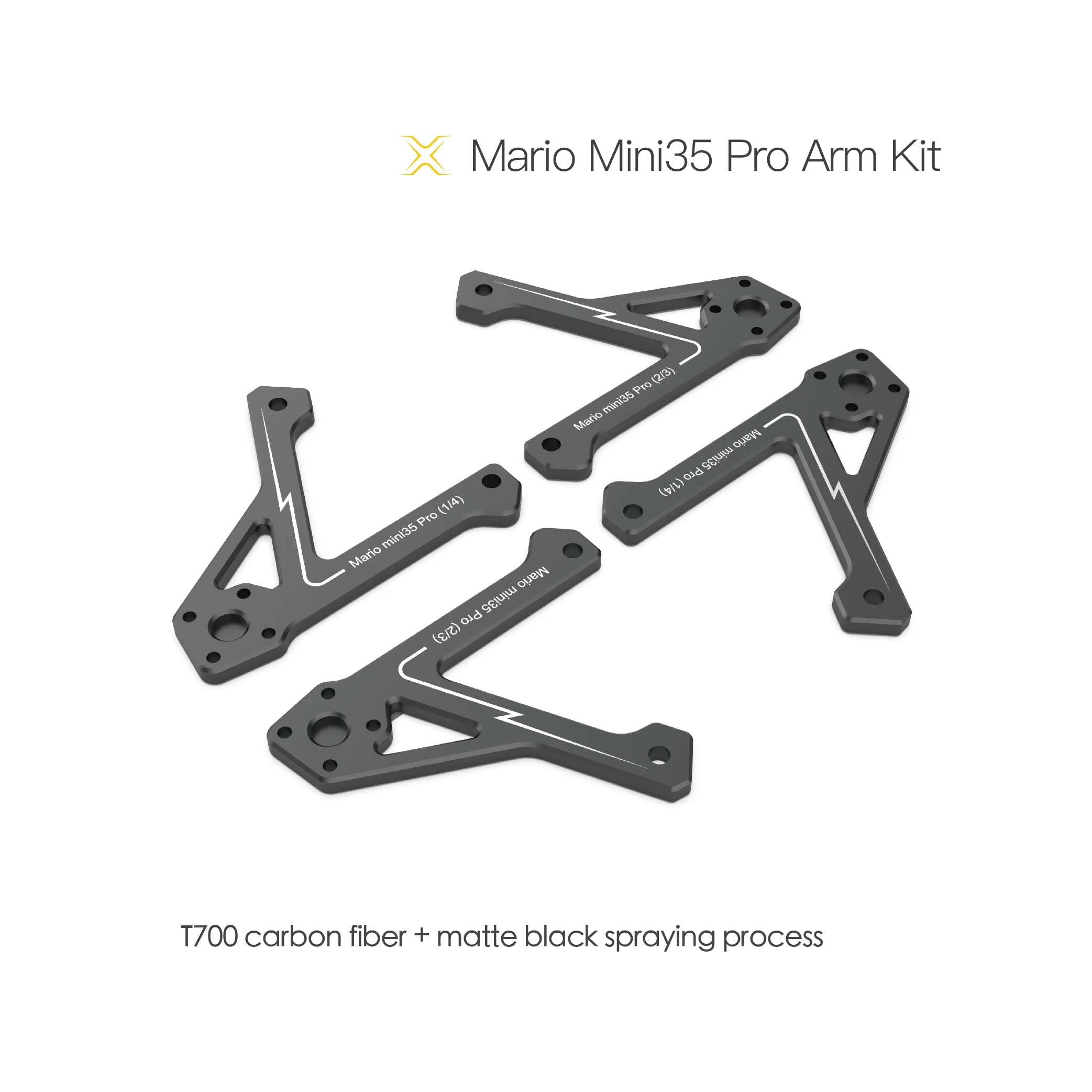 SpeedyBee Mario Mini X Serie Mini25 Pro/Mini3/Mini3 Pro/Mini35 Pro/Mini4 Pro Power Kit O4/O4 Groothoek/O4 Pro Air Unit Kit