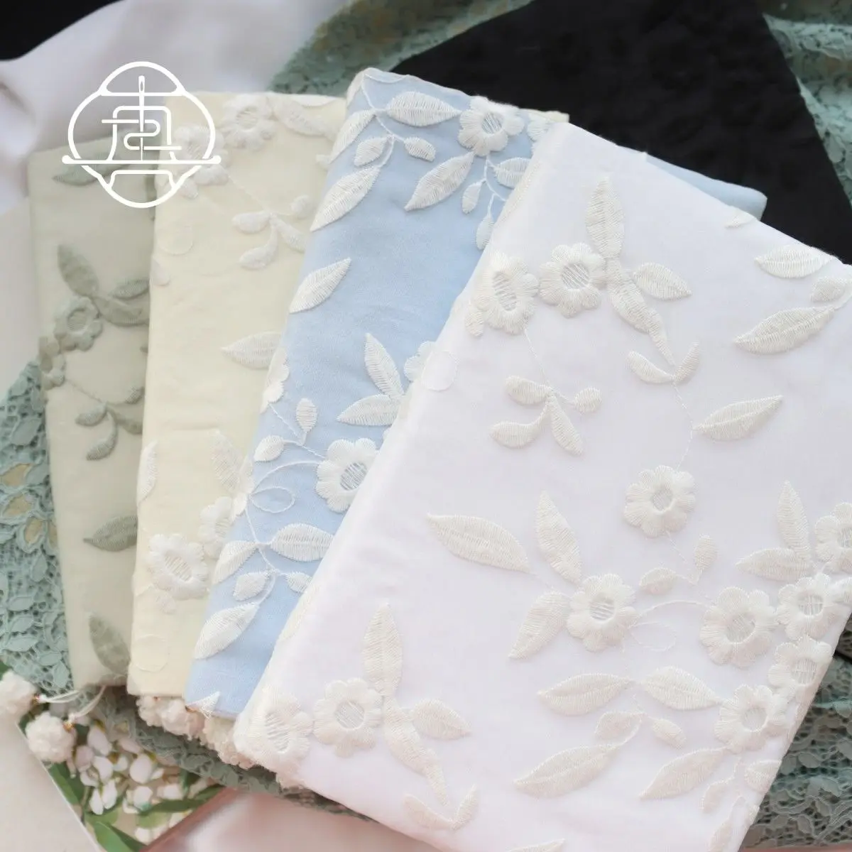 【frost flower】Original Handmade A5A6 Notebook Covers Protector Book Sleeve Crafted Fabric Products Diary Cover，in Stock