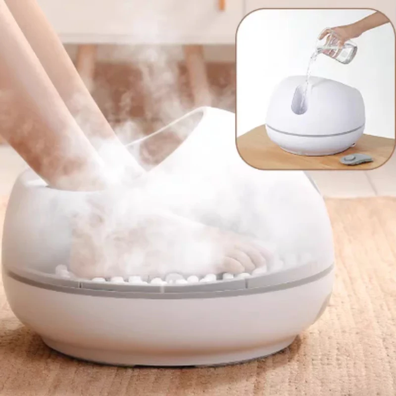 Steam Foot Spa Bath Massager, Household Foot Sauna Tub for Foot Relaxation