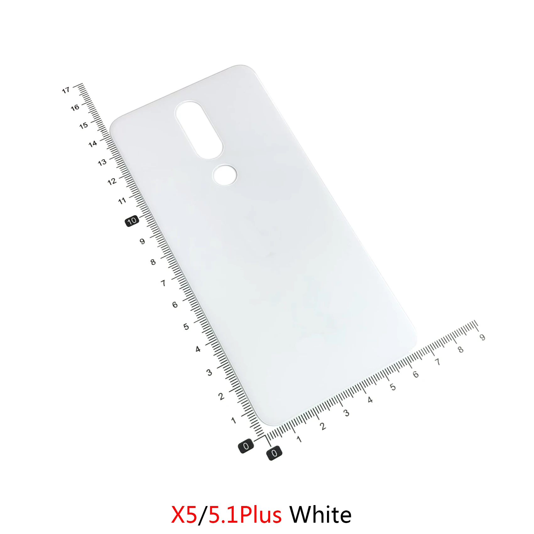 New For Nokia X5 Back Cover X6 Rear Housing 5.1Plus Back Case 6.1Plus Battery Cover TA-1102 TA-1105 TA-1108 TA-1109 Replacement