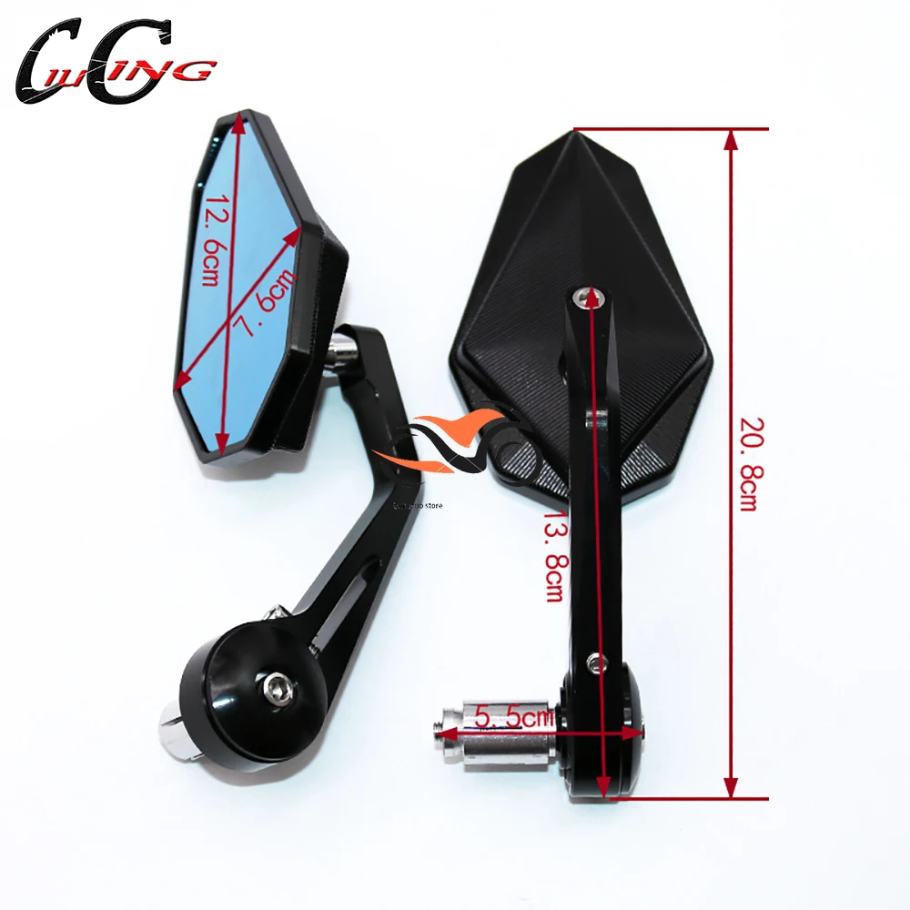 

For Suzuki GSX-8S GSX 8S gsx 8s 2023 2024 Motorcycle Handlebar End Rearview Mirrors