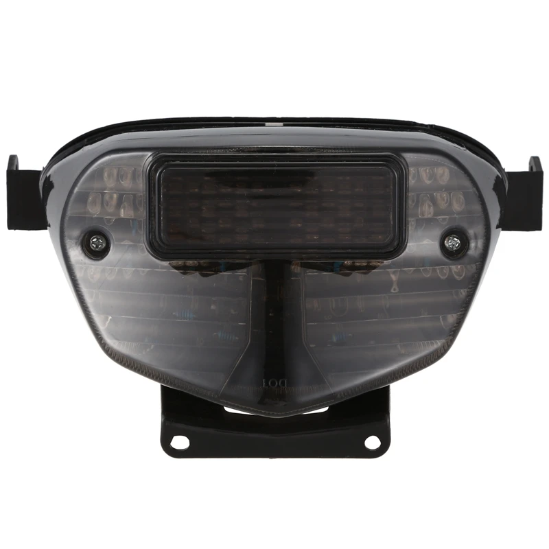 دراجة نارية الدخان مصباح ليد خلفي الفرامل بدوره إشارة الأحمر الأصفر ل 2000-2003 سوزوكي GSXR GSX-R 600 750 1000 دراجة نارية الملحقات