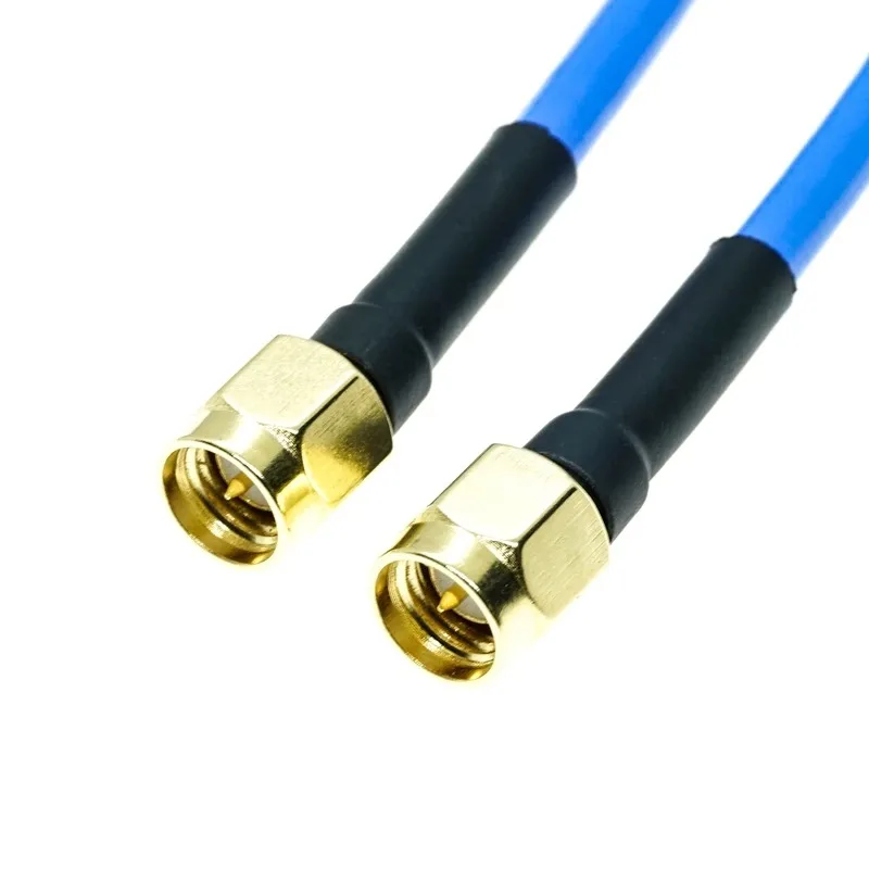 SMA to SMA Cable SMA Male to Male RG402 Semi-Flexible Coax Pigtail 0.141