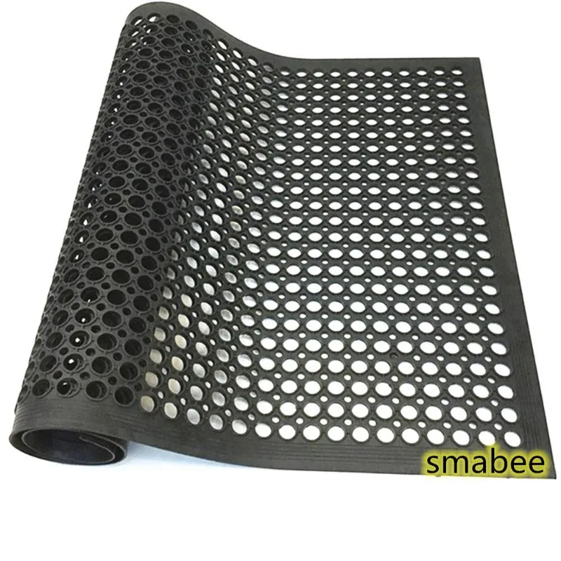 

Anti-Fatigue Non-Slip Rubber Floor Mat Heavy Duty Mats 36"x60" for Outdoor Restaurant Kitchen Bar