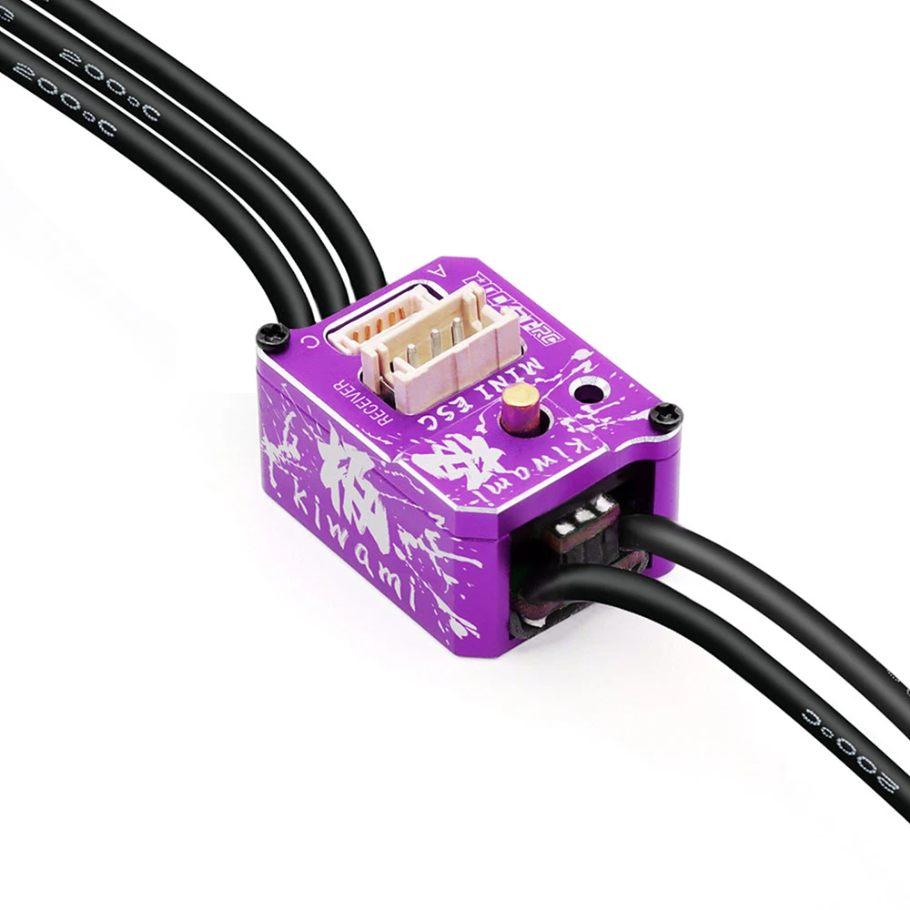 ROCKET-RC 3500KV-6800KV moteur 30A ESC avec carte de programmation LED brosses Combo BEC 3A 6V/7.4V contrôleur de vitesse pour voiture RC 1/18 RC