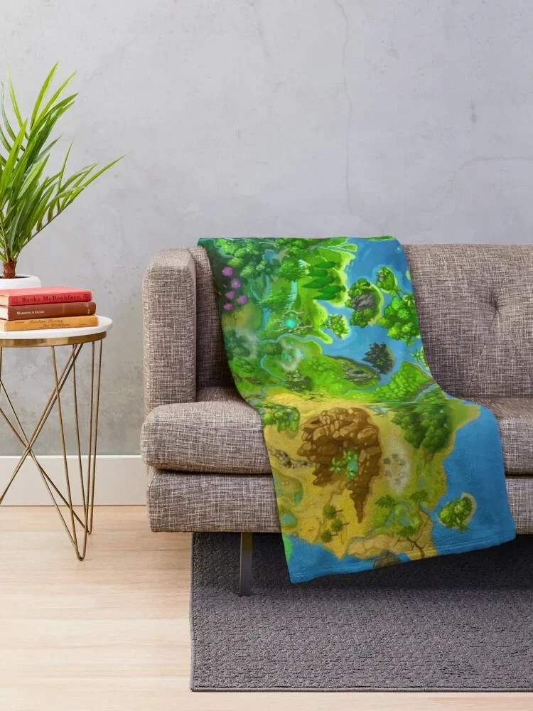 Ardent Map Blanket Throw Blanket for sofa Warm Bed linens Blankets