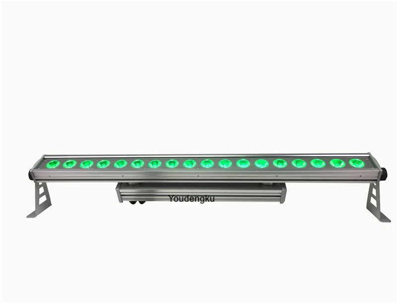 

10 pieces 18x10w rgbw 4 in 1 outdoor use IP 65 LED Wall Washer LED BAR Light led rgbw wall washer floodlight