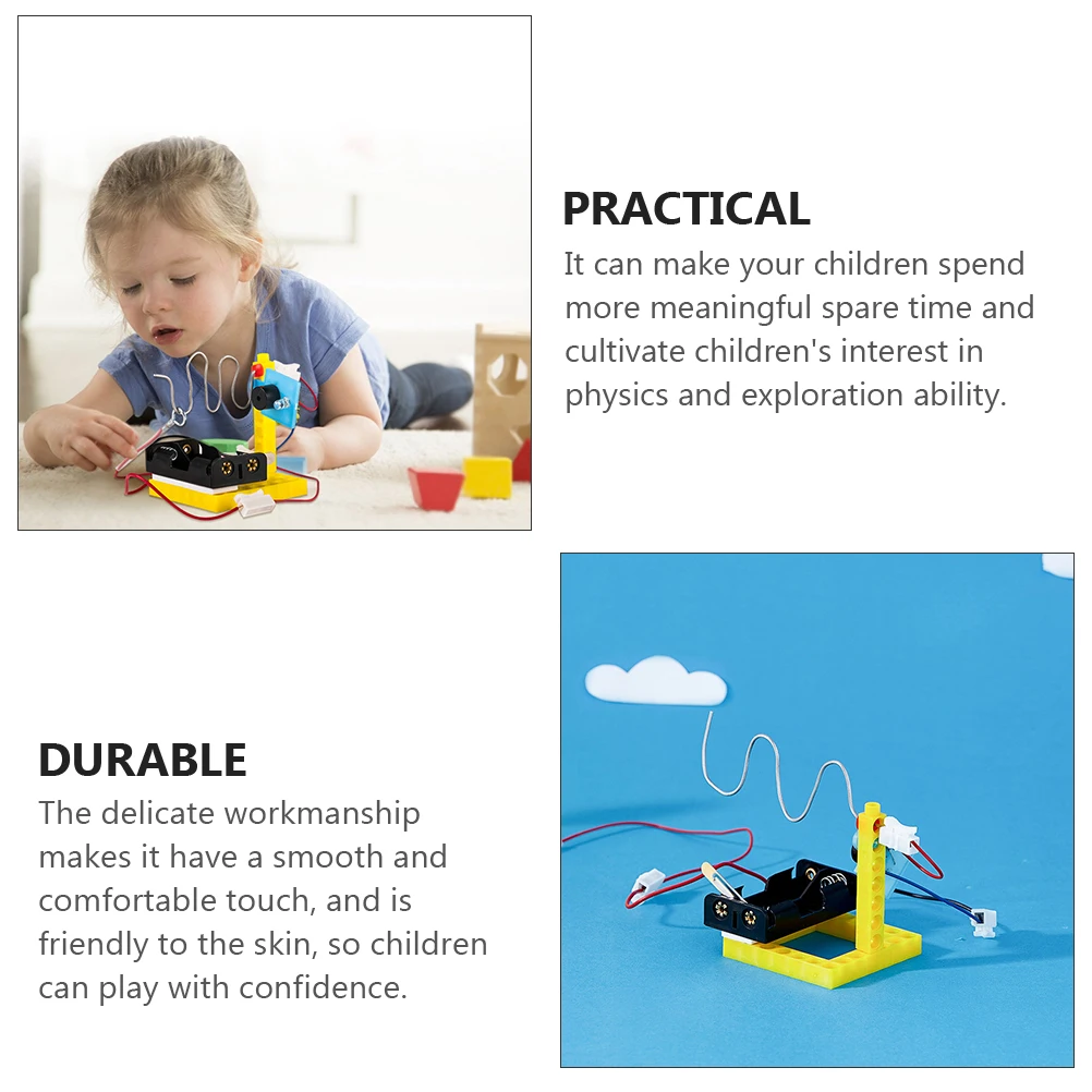 

1 pc STEM Science Learning Kit Premium Material Smooth Comfortable Touch Skin Friendly Kids Educational Experimental