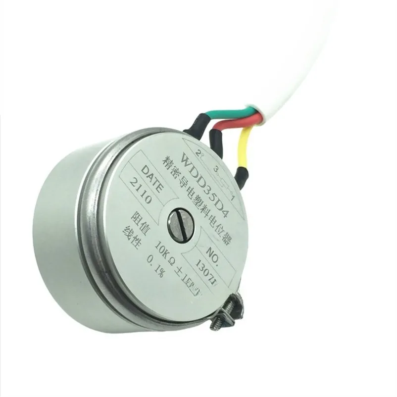 New WDY WDD35D4 Potentiometer 1K 2K 5K 10K Conductive Plastic Angular Displacement Sensor with Wire
