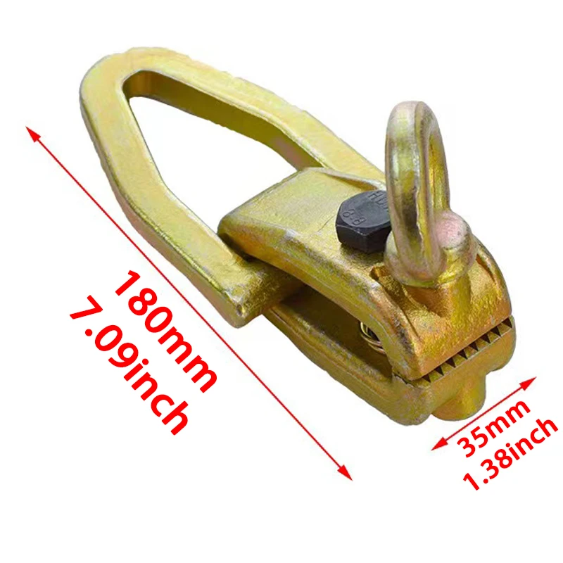 

Durable 2-Way 5 Ton Self-Tightening Clamp Auto Car Body Repair Pull Clamp Equipment Frame Back Pulling Collision Repair Machine