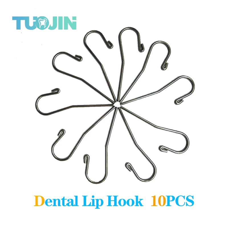 

10pcs Lip Hook Dental Tools for Woodpecker for VDW for Dentsply for Morita Apex Locator Teeth Whitening Dentistry Instrument
