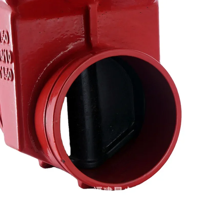 Válvula de compuerta de incendio de gabardina manual ZSZF8-Q-DN-16 para soporte personalizado OEM de aplicación de agua