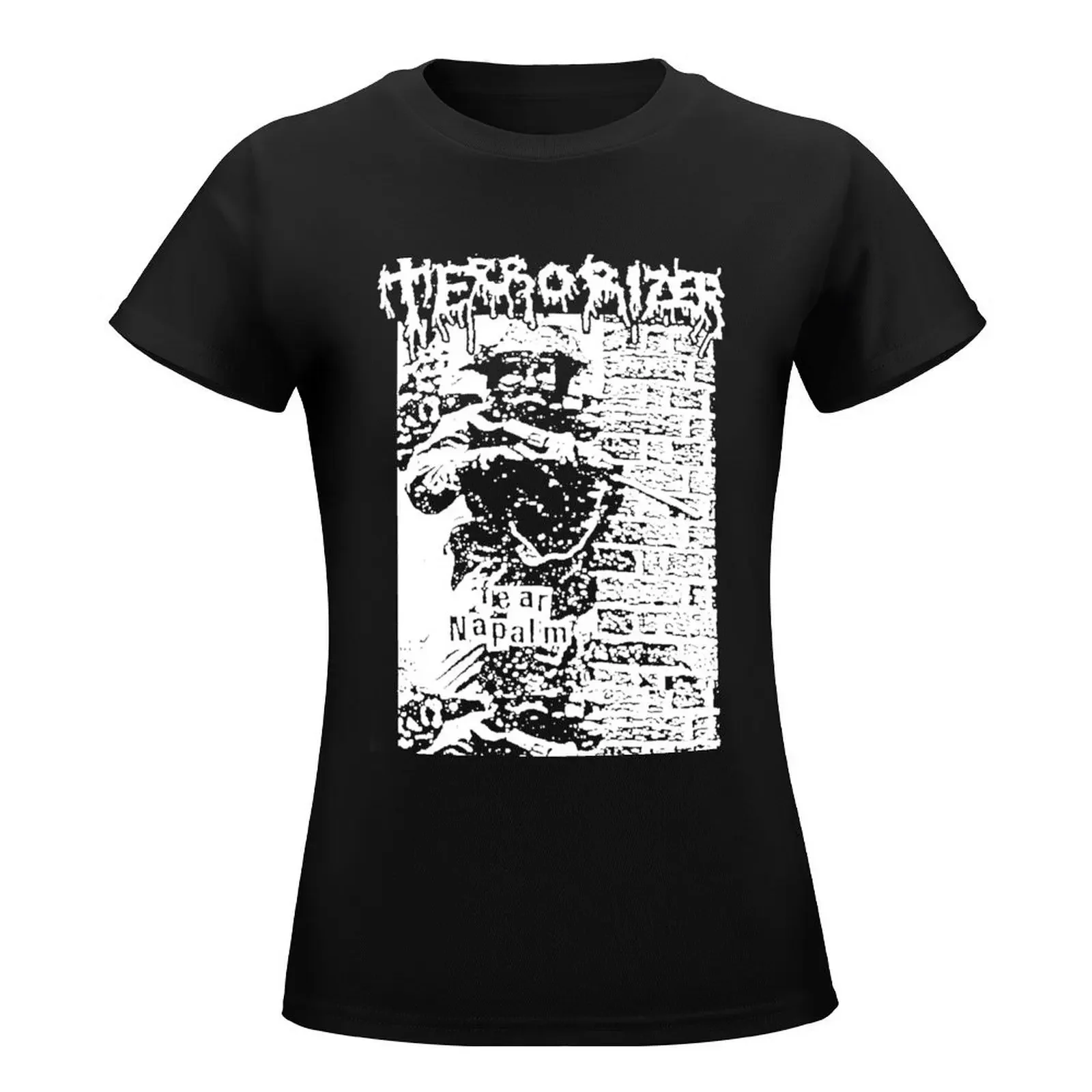 Terrorizer T-Shirt tops Aesthetic clothing vintage animal print tshirts for Women