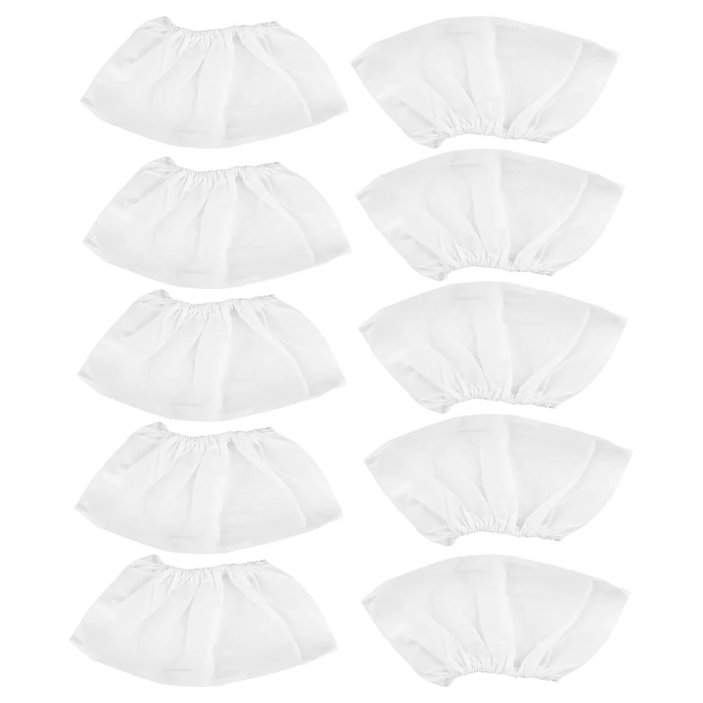 Saco de tecido não tecido para aspirador de pó, 10 pcs, saco de pó, coletor de pó, manicure acessório