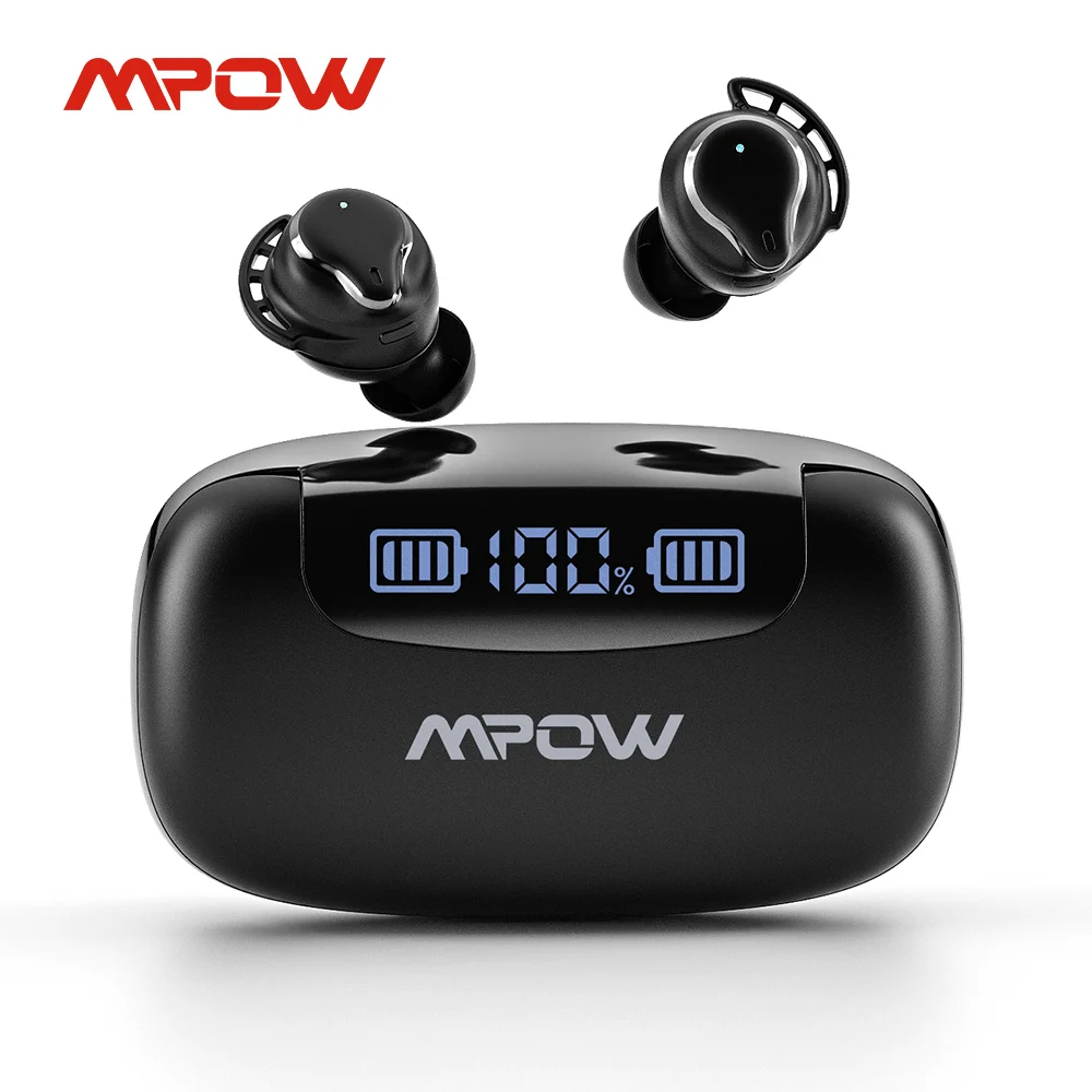 M30 Plus in-Ear Bluetooth Earbuds 85H Deep Bass Immersive Sound Earphones IPX7 Waterproof Sports Earbuds with Power Bank & Mic