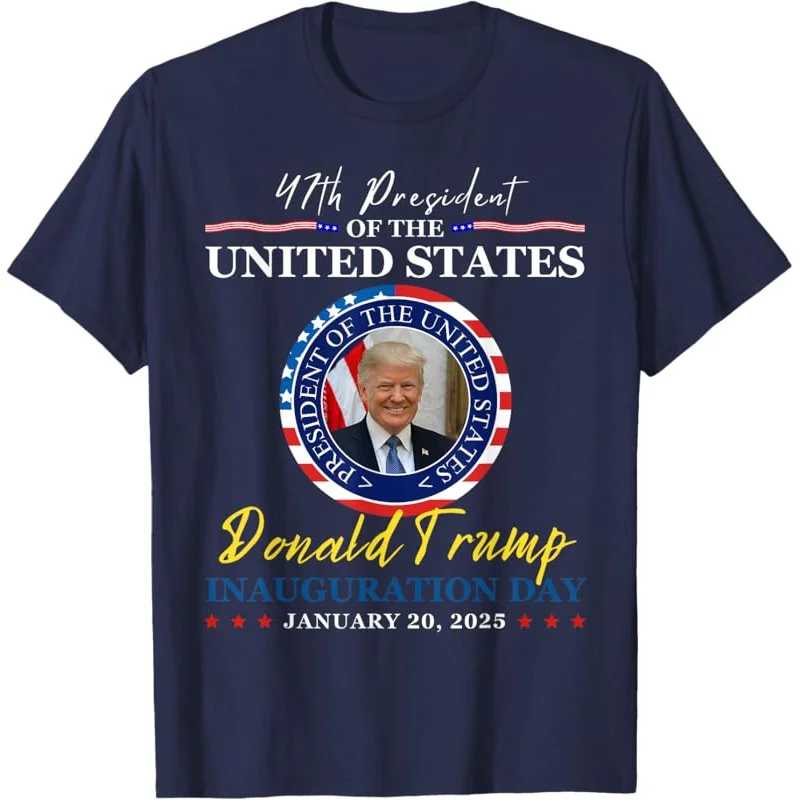 President Donald Trump Inauguration Day 2025 Memorabilia T-Shirt