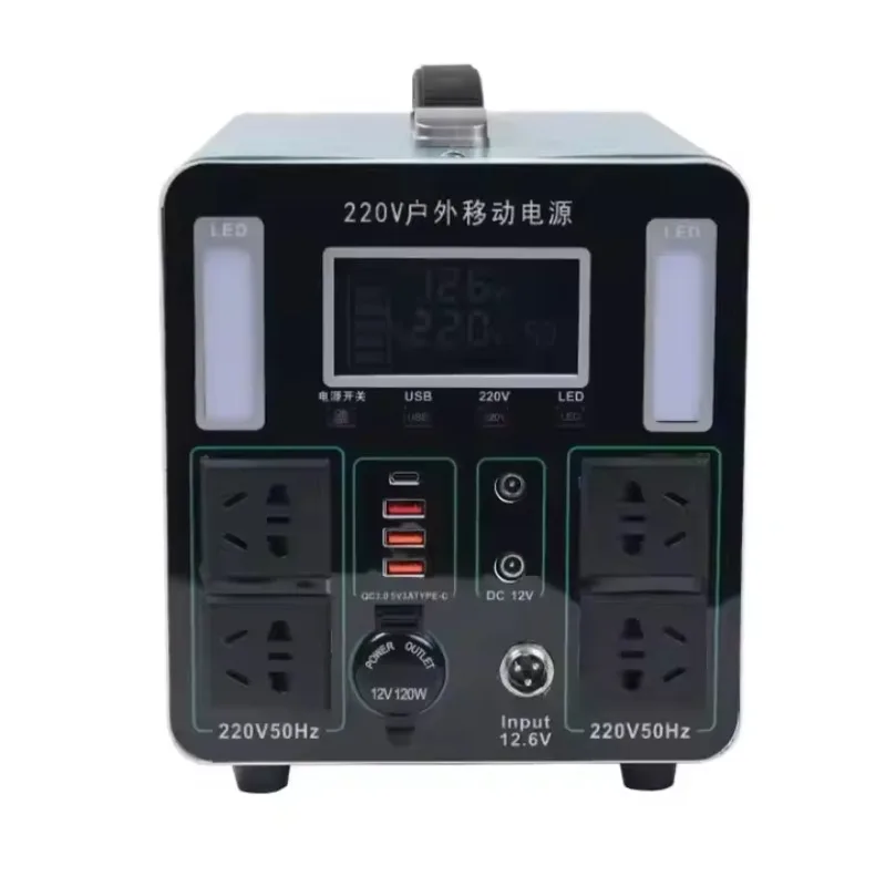 

Pure Sine Wave Power Station with Portable Solar Generator Lifepo4 Battery MPPT Australia Mobile Energy