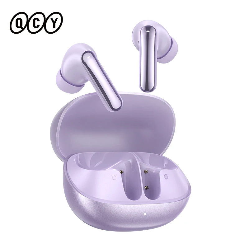 QCY Melobuds N20 BH25HT20A Draadloze Bluetooth 6.0 Oortelefoon -50dB Adaptieve ANC 13mm Drivers Headsets 6 Microfoons HD Gesprekken Oordopjes 40 uur