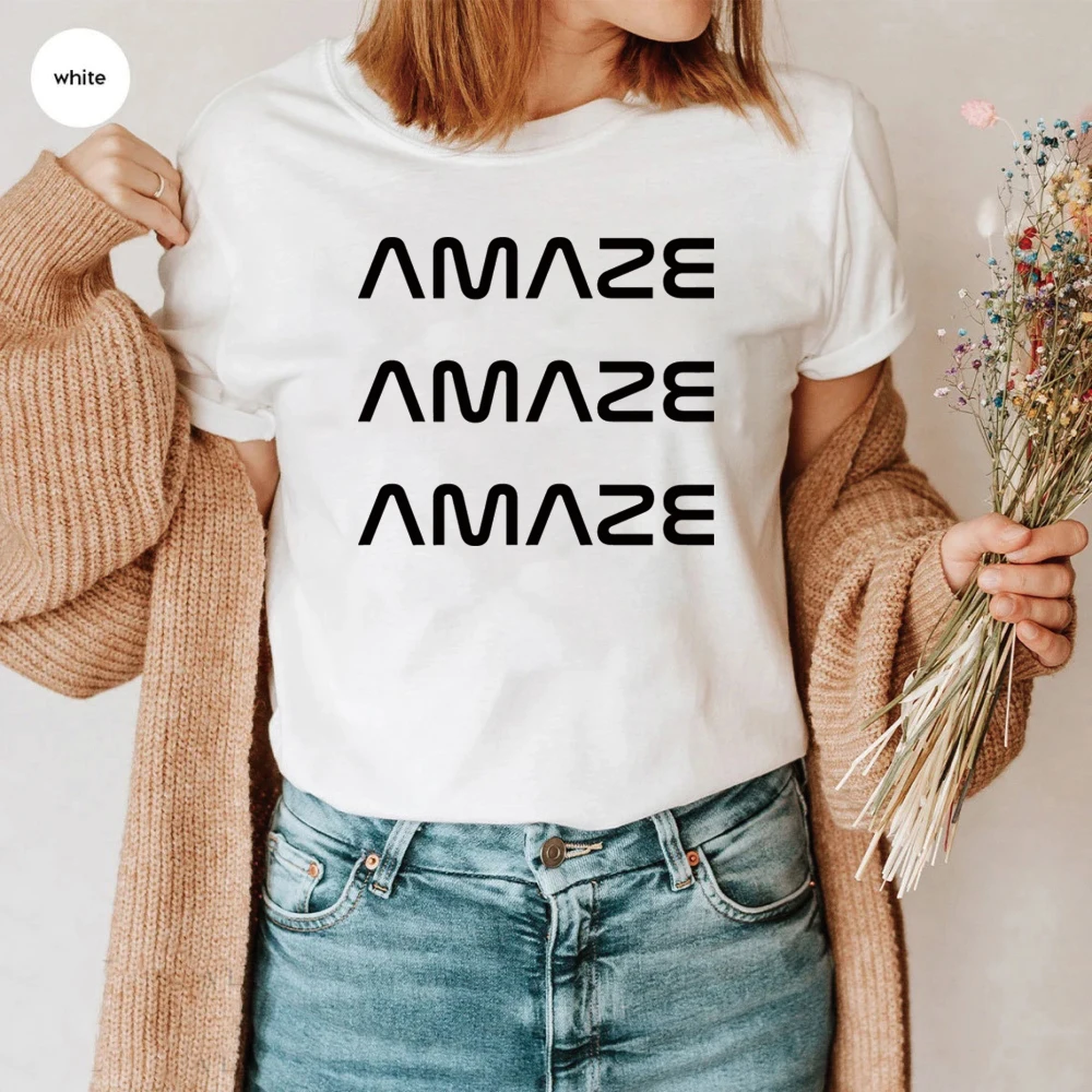 Amaze Amaze Amaze T-shirt Project Hail Mary Rocky Inspired Tshirt Retro Movie Tee Space Shirt Unisex Short Sleeve Tops Fans Gift