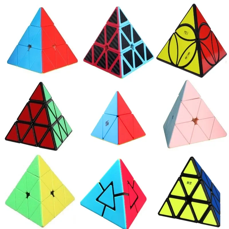 

MoYu Meilong 3x3 2x2 Pyramid series Magic Cube Pyraminx 3×3 Professional Special Speed Puzzle 3x3x3 Original Magcio Cubo QIYI To