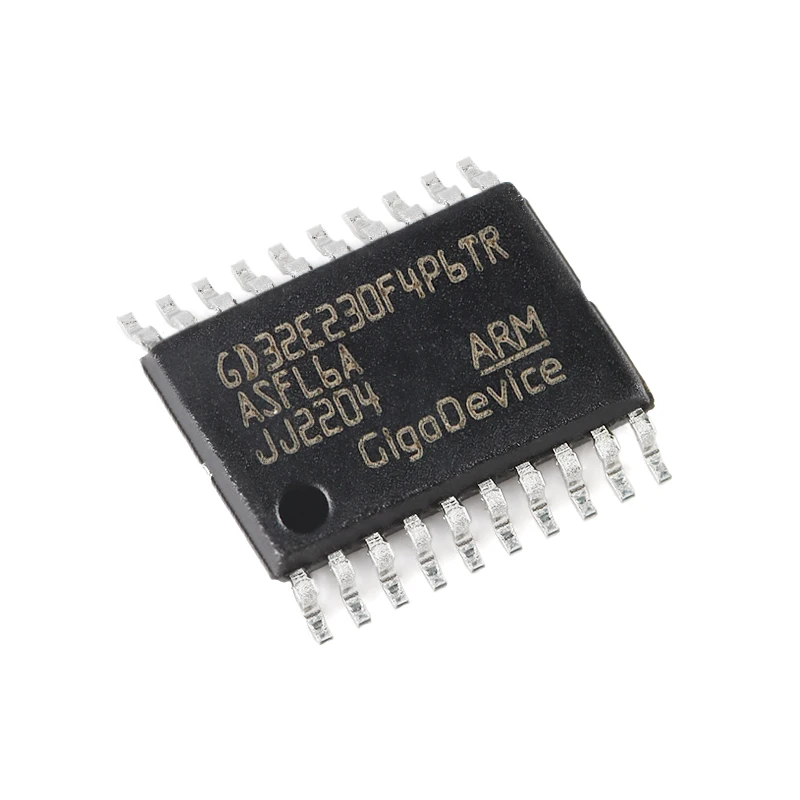 Free shipping  GD32E230F4P6TR TSSOP-20 ARM Cortex-M23 32-MC     10PCS