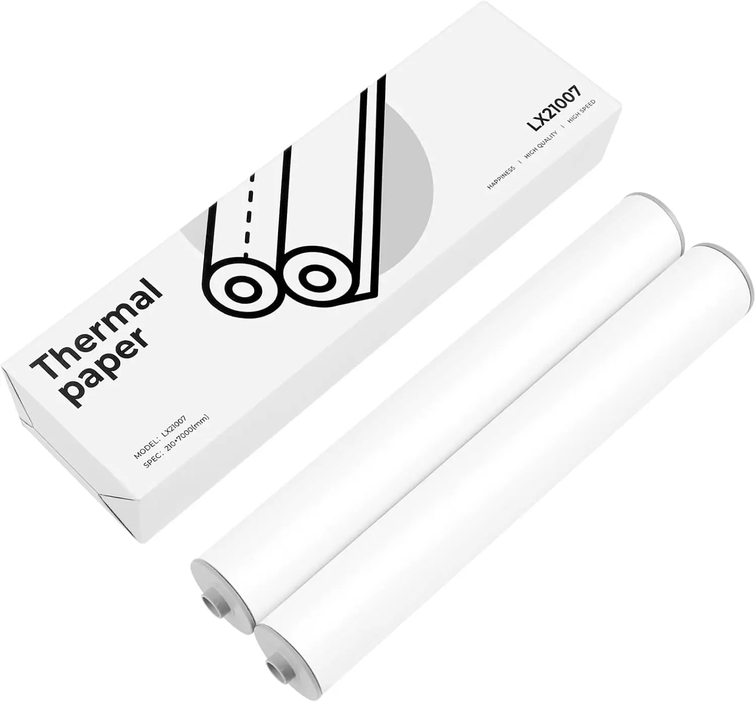 

A4 Thermal Paper Rolls, 8.3 Inch Width for Thermal Printers, 210mm x 7M Size