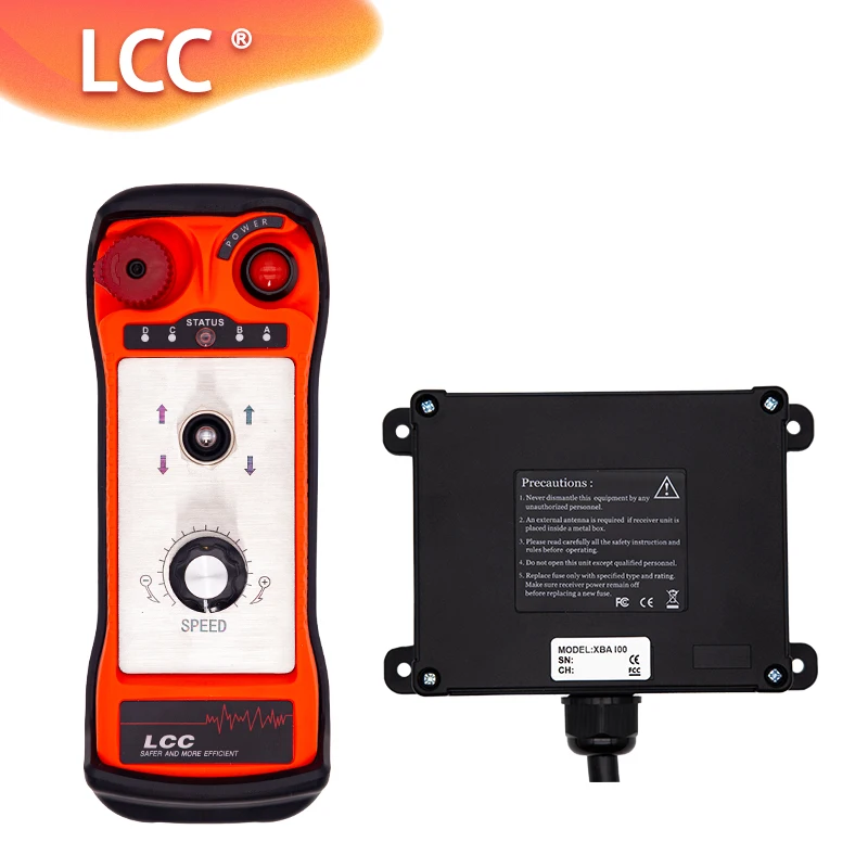 LCC Wireless Industrial Remote Control With Display Screen Hydraulic Truck Controller Tail Lift Radio Remote Controller