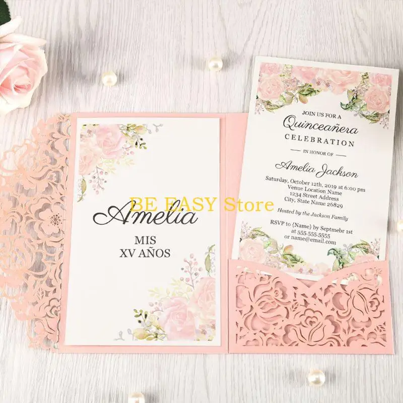E28F Rose Cover Cutting Dies DIY Craft Dies Handmade Ability Developing Template for School Classroom Teacher Students Supply