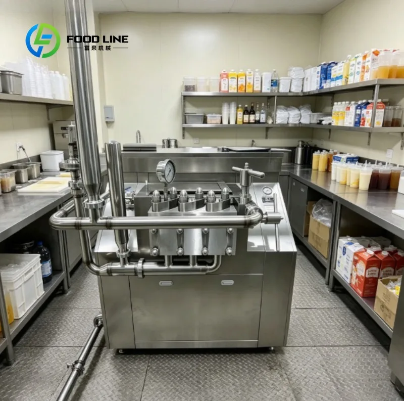 Automatic Homogenizer Machine Stainless Steel High Shear Mixer for Cosmetic Food Processing