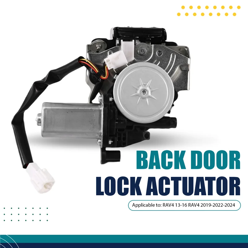 

Universall 69350-0R070 693500R070 Back Door Lock Actuator Trunk Lift Tailgate Hatch 08-13 Highlander 13-16 Rav4 Lock Assy Back D