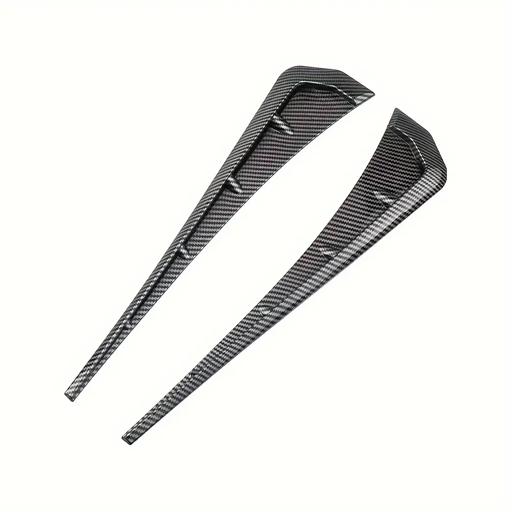 2pcs Universal Car Fender Side Vents Air Wing Vent Trim Sticker car mudguard simulation air outlet side sticker