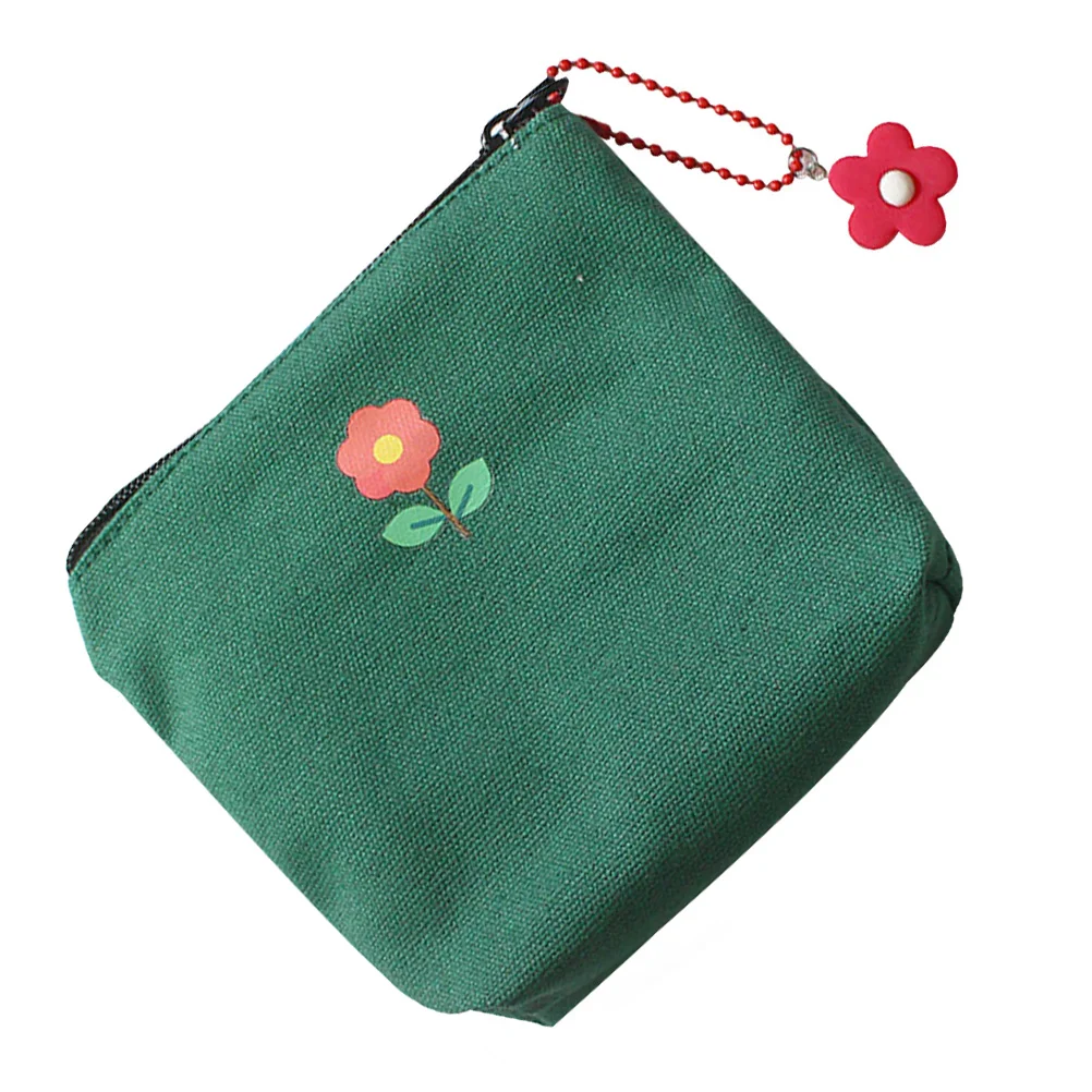 

Storage Bag Portable Coin Data Cable Compact Sanitary Towel Menstrual Pad Canvas Sundry Creative Durable Pouch Toiletry Bags