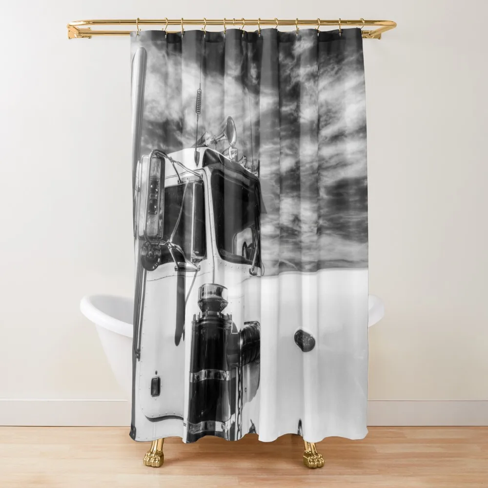 

Peterbilt American Truck Shower Curtain Luxury Bathroom Bathroom Box Luxury Bathroom Shower Curtain