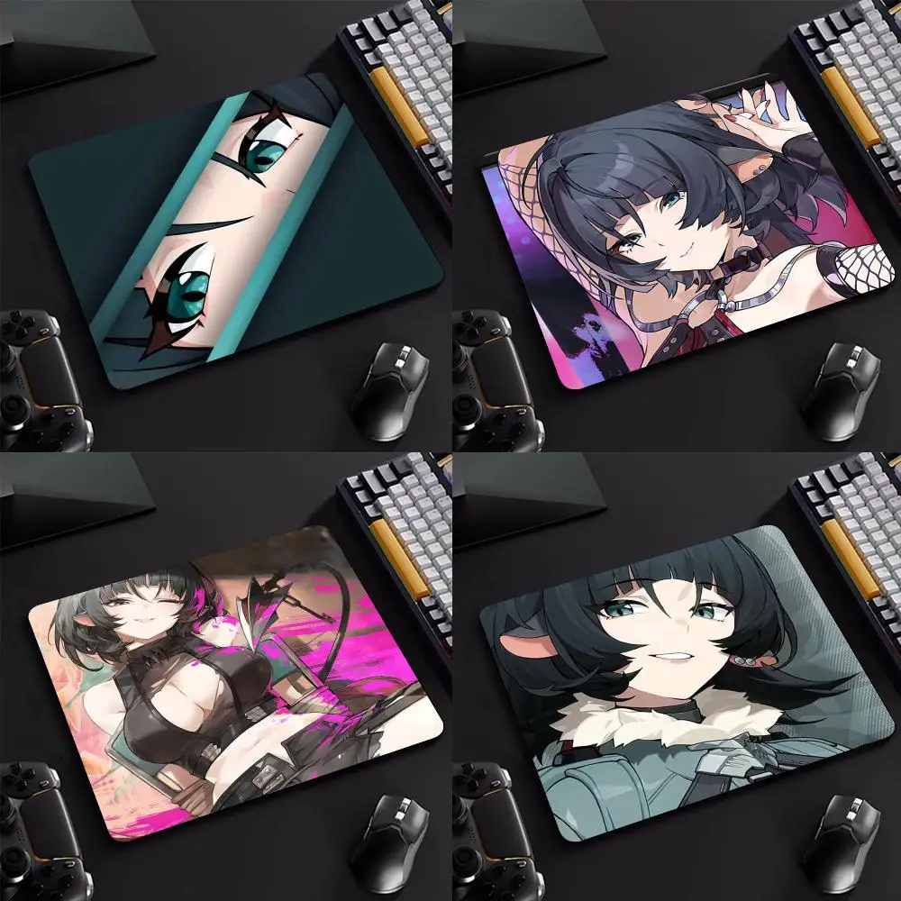 Zenless Zone Zero Jane Doe Mouse Pad Cartoon rubber Small mouse pad desktop computer office keyboard e-sports ROGs game