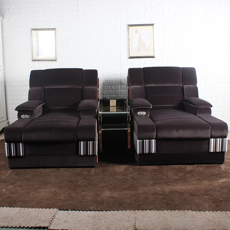 Pedicure sofa Electric foot bath sofa recliner bed Foot massage bed Bath center lounge lounge sofa bed