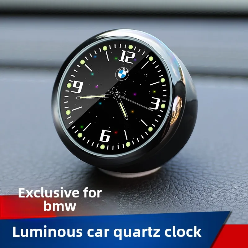 Car Interior parts mini Clock Watch Auto Electronic Quartz Watch For BMW  M E46 E90 E60 F30 F10 E39 E36 F20 G30 G20 E87 E92 E91