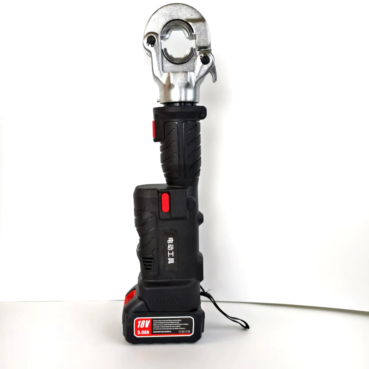 High-power 16-300mm2 Range Heavy Dutys Cable Lugs Inline Electric Crimper For Power Grid Construction In Plastic Carrying Case