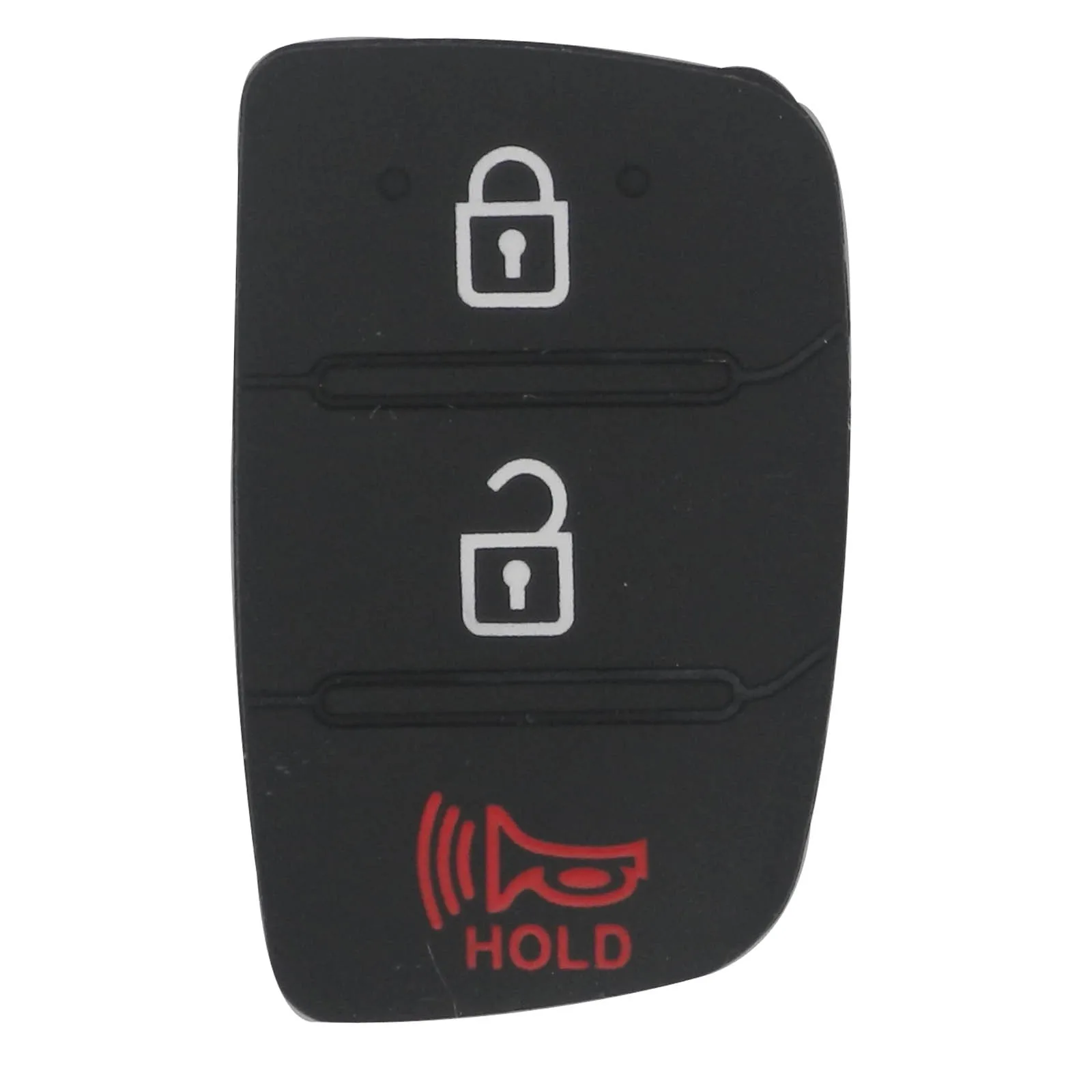 jingyuqin 3/4 Buttons Replacement Remote Car Key Case Silicon Rubber Pad For Mistra Hyundai HB20 SANTA FE IX35 IX45