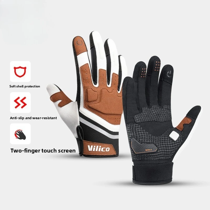 

Spring and Summer Outdoor Men's and Women's Sports Gloves for Mountain Bikes and Motorcycles with Adjustable Shock-absorbing To