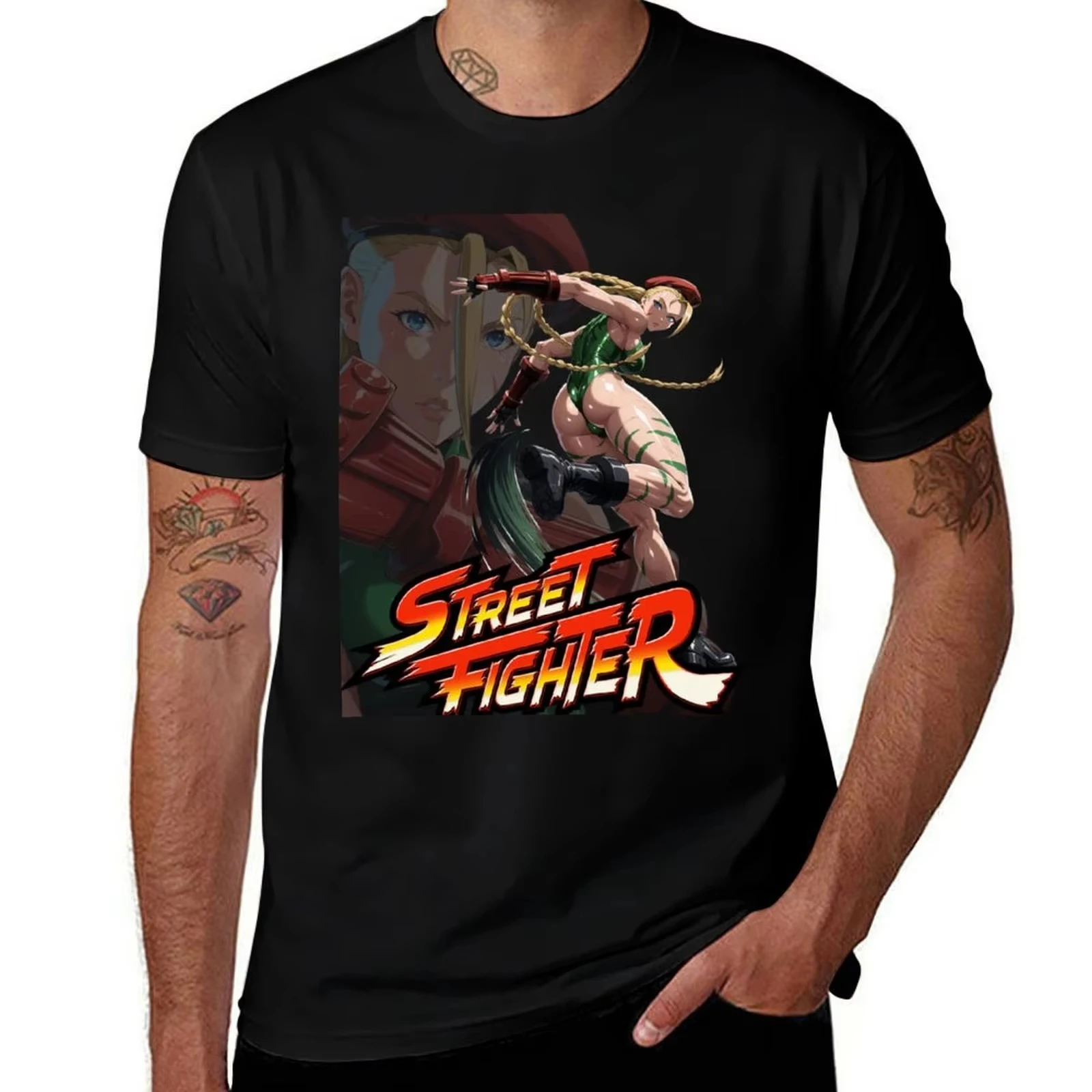 Street Fighter Cammy 2 T-Shirt Funny t-shirts Louboutins T-shirts Men and Women pack 2026 Summer New Fashion Men's T-shirt
