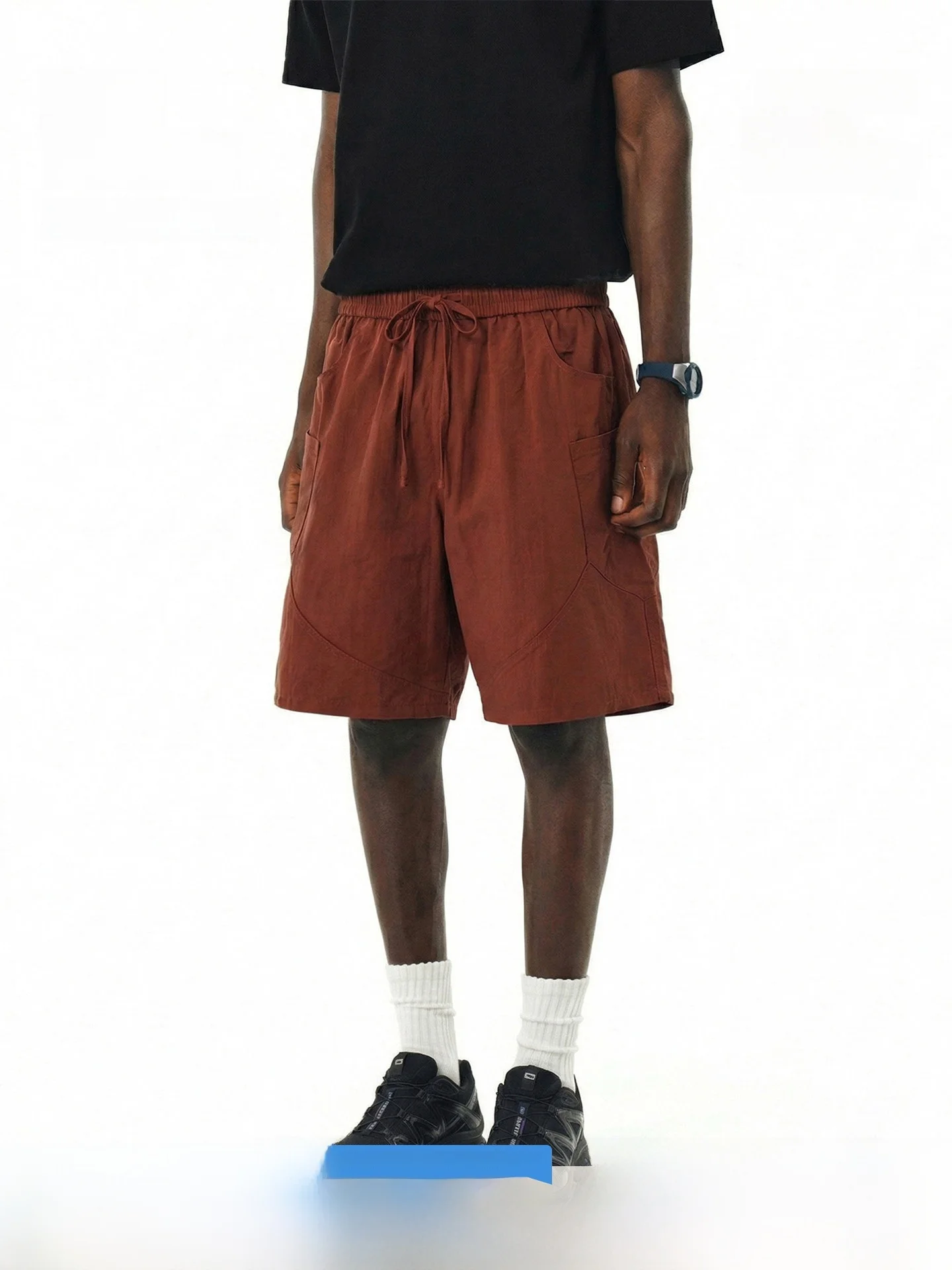 

Artannie Men's Outdoor Sports Quick Dry Shorts Loose Straight Casual Pants Breathable Comfortable Summer Outdoor Style