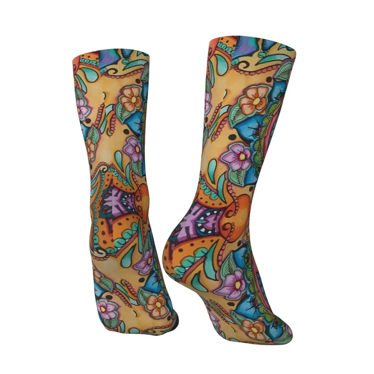 Love And Peace Sock Printed Man Polyester