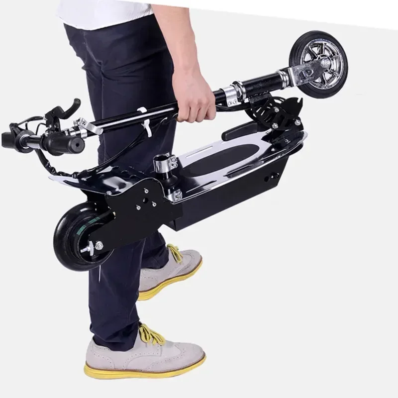 Lightweight Foldable Electric Scooter Adult Scooter Mini Household 15km/h Electric Scooter Maximum Load 70kg SJ