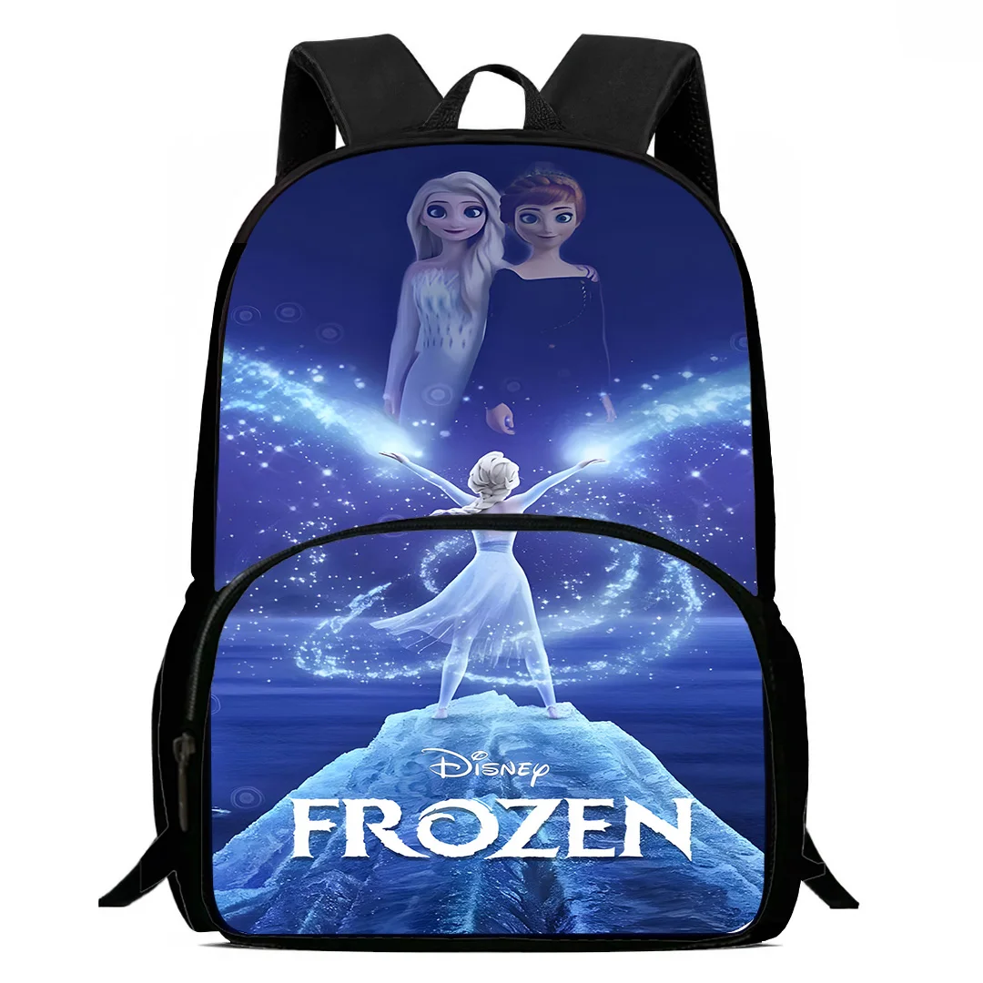 Backpacks Frozen Princess Elsa Boys and Girls Student Birthday Gift Child School Bags Large Capacity Camping Durable Rucksack